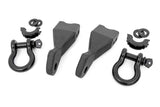 Tow Hook Brackets D-Ring Combo Chevy Silverado 1500 2WD/4WD (2019-2022) Rough Country