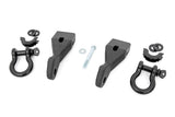 Tow Hook Brackets D-Ring Combo Silverado/Sierra 1500 (07-13) Rough Country