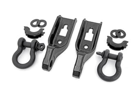 Tow Hook Brackets D-Ring Combo Ford F-150 2WD/4WD (2009-2025) Rough Country