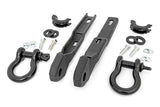 Tow Hook Brackets D-Ring Combo Nissan Titan 2WD/4WD (2017-2024) Rough Country