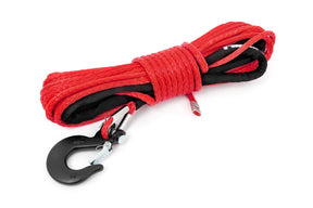 Synthetic Rope 1/4 Inch 50 Ft Red Rough Country