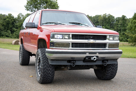 Tow Hook to Shackle Bracket D-Ring Combo Silverado/Sierra 1500 Truck & SUV (88-99) Rough Country