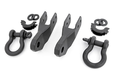 Tow Hook to Shackle Bracket D-Ring Combo Chevy Colorado 2WD/4WD (15-22) Rough Country