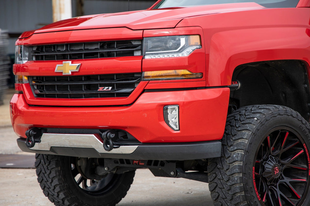 Tow Hook Brackets Chevy Silverado 1500 2WD/4WD (2014-2018 & Classic) Rough Country