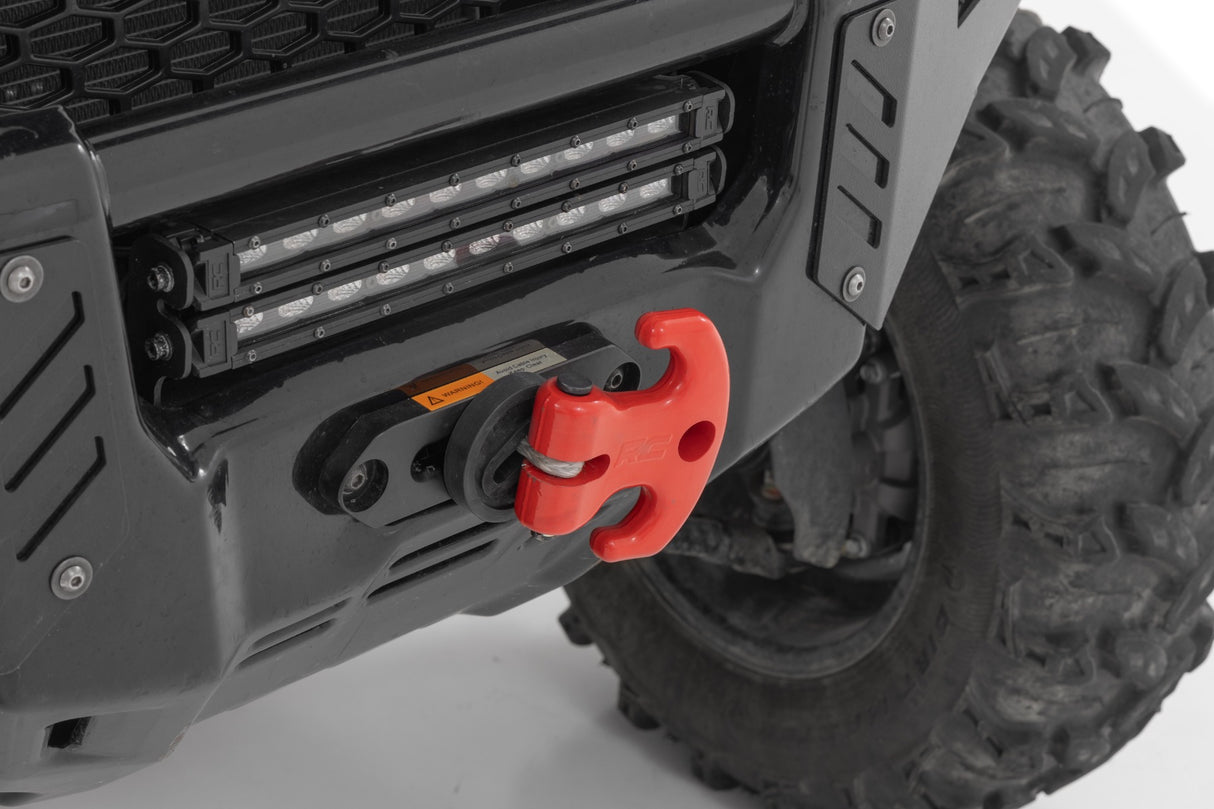 UTV Multi-Function Winch Cleat Red Rough Country