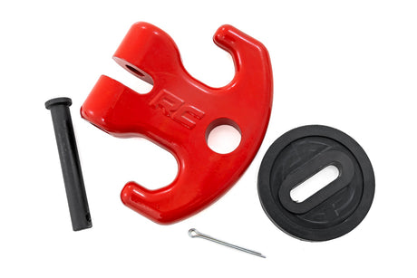 UTV Multi-Function Winch Cleat Red Rough Country
