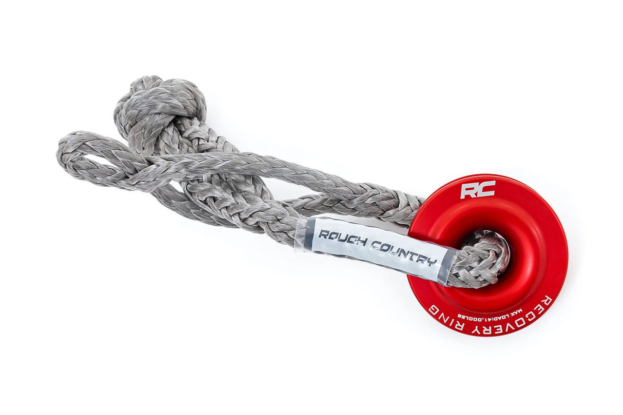 4 Inch Winch Recovery Ring 41000LB Capacity Rough Country