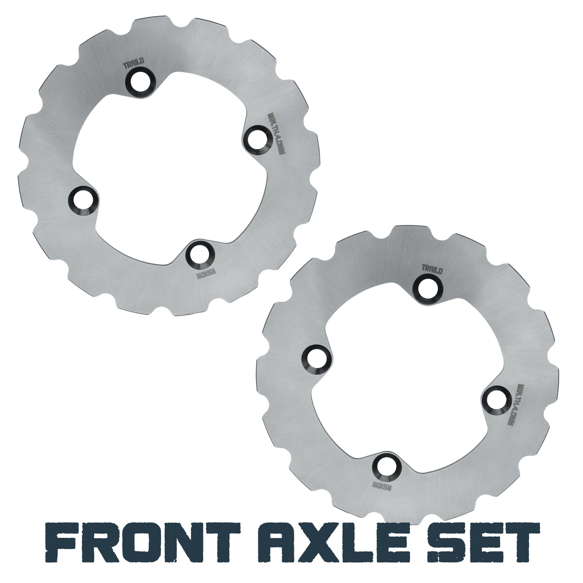 Polaris RZR 900/Trail 900/S4 900/4 900/S 900/S 1000/Trail S 1000 2015-2026 Ridge Rider Disc Brake Rotor Kit