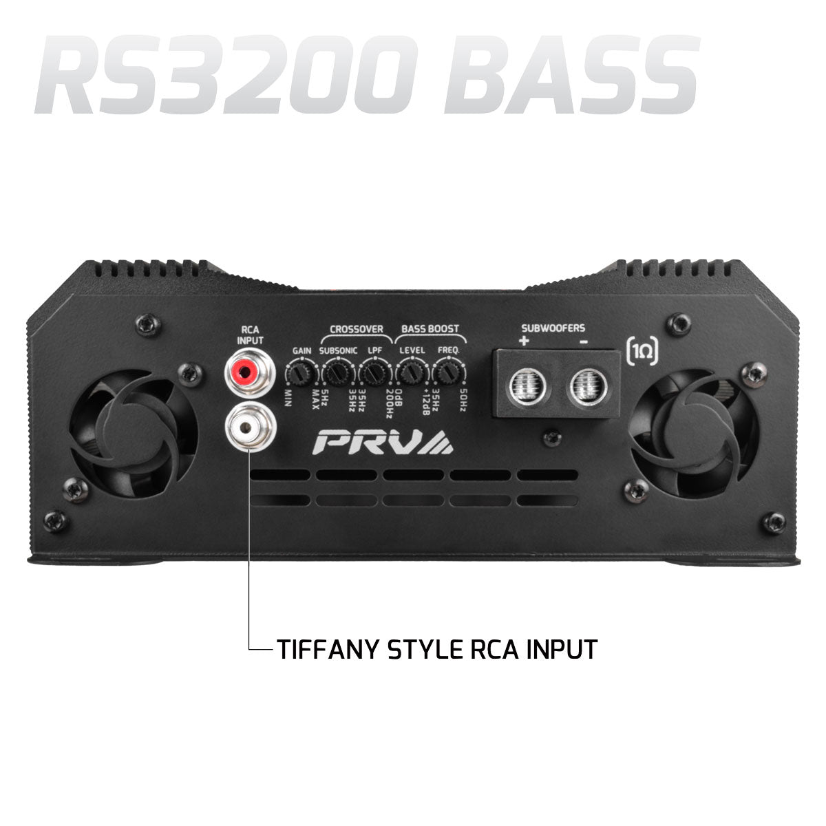 PRV RS3200 BASS 1 Ohm Amplifier PRV Audio