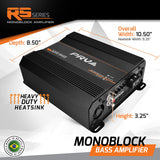RS3200 BASS 1 Ohm - 1 Channel Monoblock Amplifier PRV