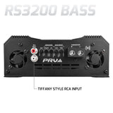 RS3200 BASS 1 Ohm - 1 Channel Monoblock Amplifier PRV