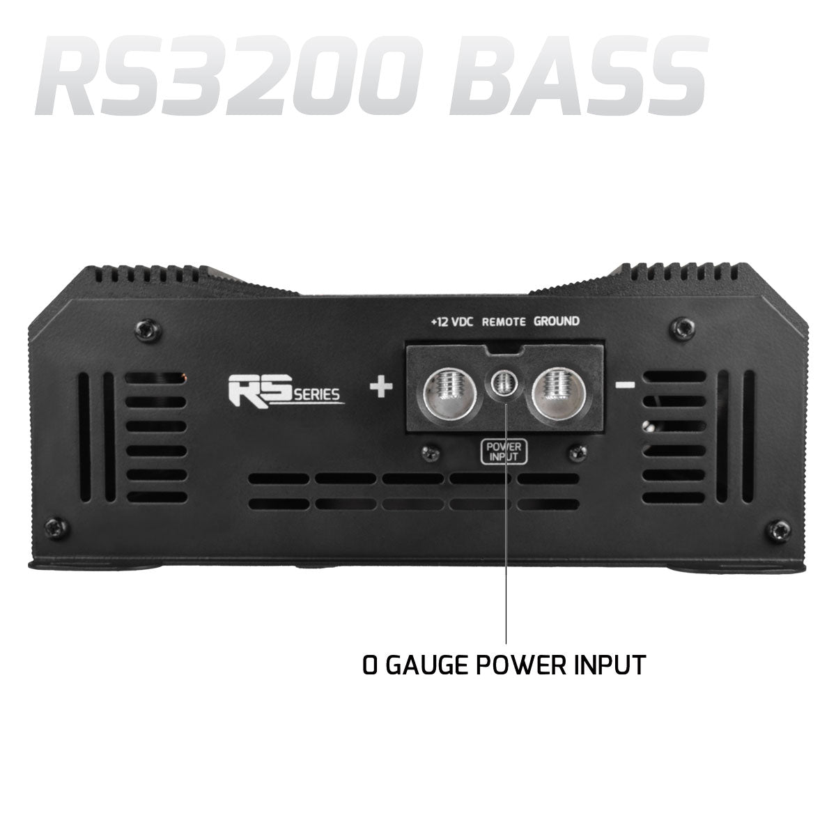 RS3200 BASS 1 Ohm - 1 Channel Monoblock Amplifier PRV