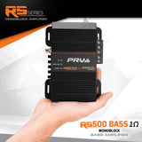 PRV Audio RS500 BASS 1 Ohm Monoblock Subwoofer Amplifier 500 Watts