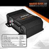PRV RS500 BASS 1 Ohm Amplifier PRV Audio