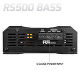 PRV Audio RS500 BASS Monoblock Car Amplifier 500 Watts 2 Ohm