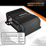 PRV Audio RS500 BASS Monoblock Car Amplifier 500 Watts 2 Ohm