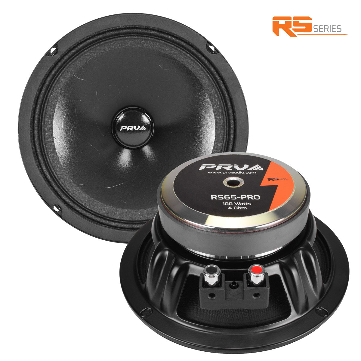 PRV Audio RS65-PRO 6.5" Full-Range Car Speakers Pair