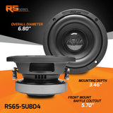 PRV RS65-SUBD4 Subwoofer PRV Audio