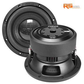 RS8-SUBD4  PRV 8” Car Subwoofer  Dual 4 Ohm 500 Watts PRV