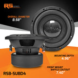 PRV RS8-SUBD4 Subwoofer PRV Audio