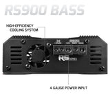 RS900 BASS 1 Ohm - 1 Channel Monoblock Amplifier PRV