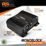 RS900 BASS 2 Ohm - 1 Channel Monoblock Amplifier PRV
