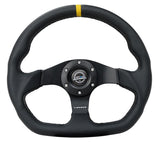 NRG Innovations Flat Bottom Steering Wheel Leather