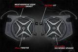 2014-2023 Polaris RZR A-Spec SSV Works 5-Speaker Plug-&-Play Kit with JVC SSV Works