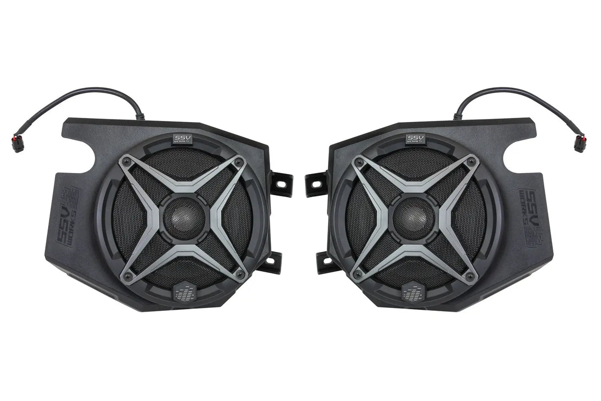 2014-2023 Polaris RZR Front Kick 6.5" Speaker Pods SSV Works