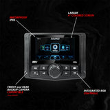 2020-2024 Polaris® RZR PRO Series Phase-6 K-Spec 5-Speaker 1400watt System w/MRB4 SSV Works
