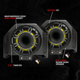 2020-2024 Polaris® RZR PRO Series Phase-6 K-Spec 5-Speaker 1400watt System w/MRB4 SSV Works