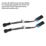 2020-2026 Polaris® RZR Pro R / Turbo R / Pro S / Pro XP 6.5" Rear-Hump Speaker-Pods SSV Works