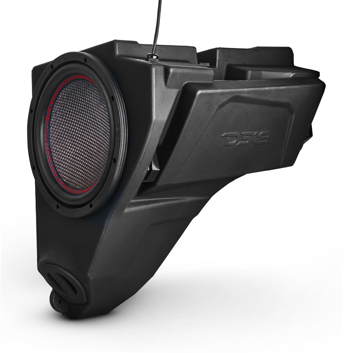 Polaris RZR Glove Box 10" Subwoofer Enclosure 1200 Watts Carbon Fiber Subwoofer DS18
