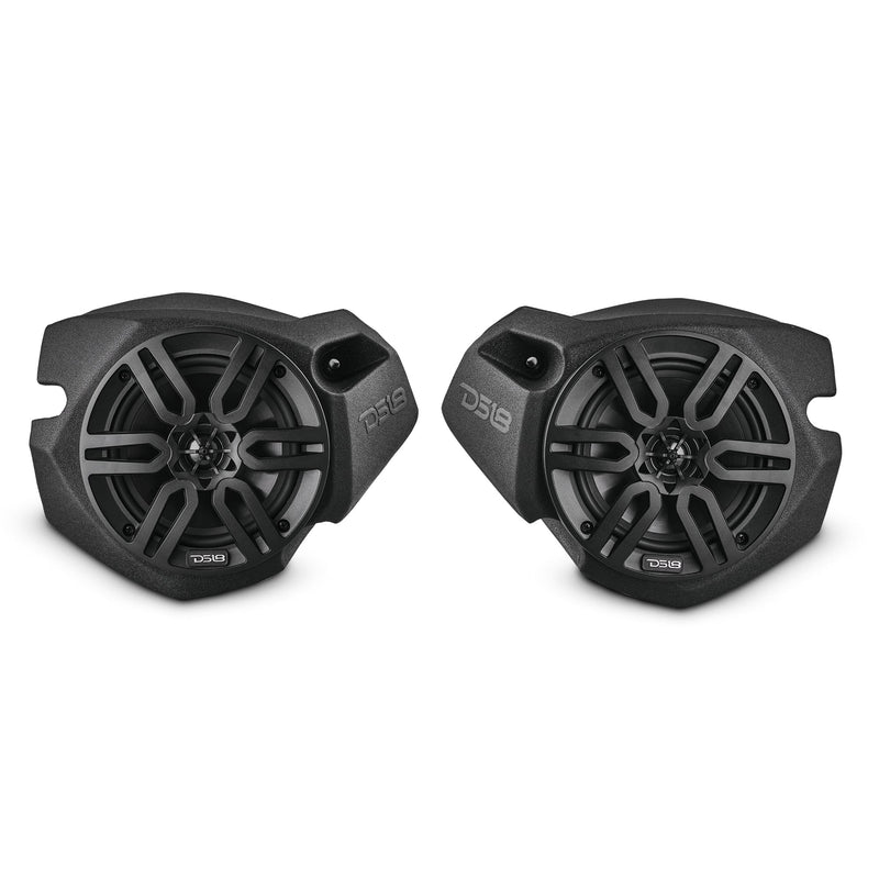 Polaris RZR Front Kick Panel Pods with 6.5” Active Speakers and Bluetooth