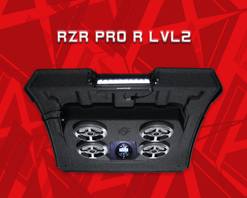2022+ Polaris RZR Pro R Stereo Tops (2-Seat)
