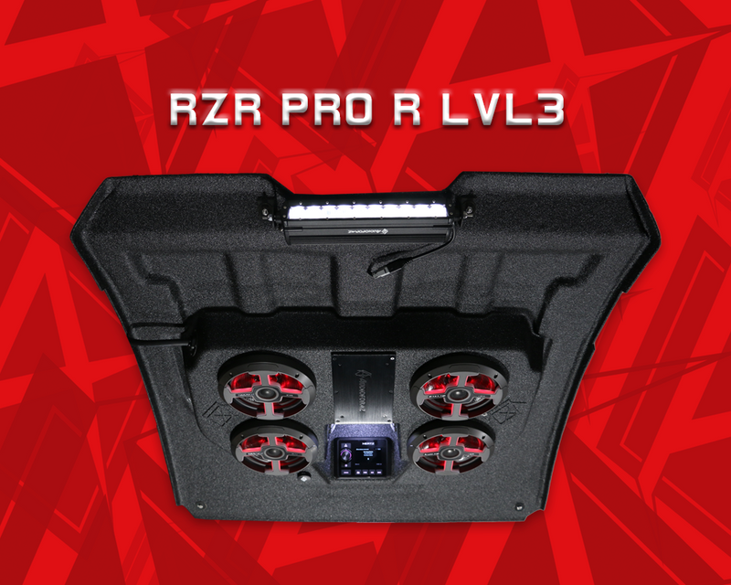 2022+ Polaris RZR Pro R Stereo Tops (2-Seat)