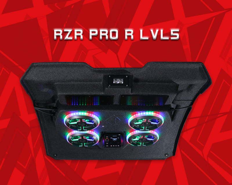 2022+ Polaris RZR Pro R Stereo Tops (2-Seat)