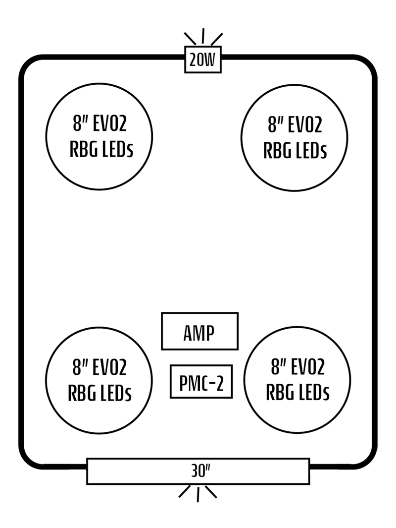 2020+ Polaris RZR Pro XP Stereo Tops (2-Seat)