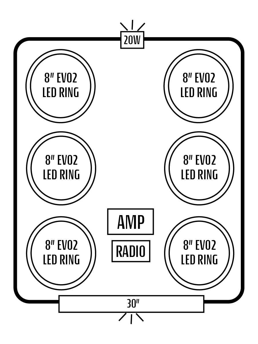 2025+ Polaris RZR Pro S Stereo Tops (2-Seat) Polaris