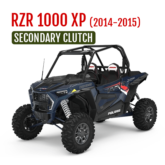 RZR 1000 XP (2014-2015) Secondary Clutch Harvey's ATV Parts