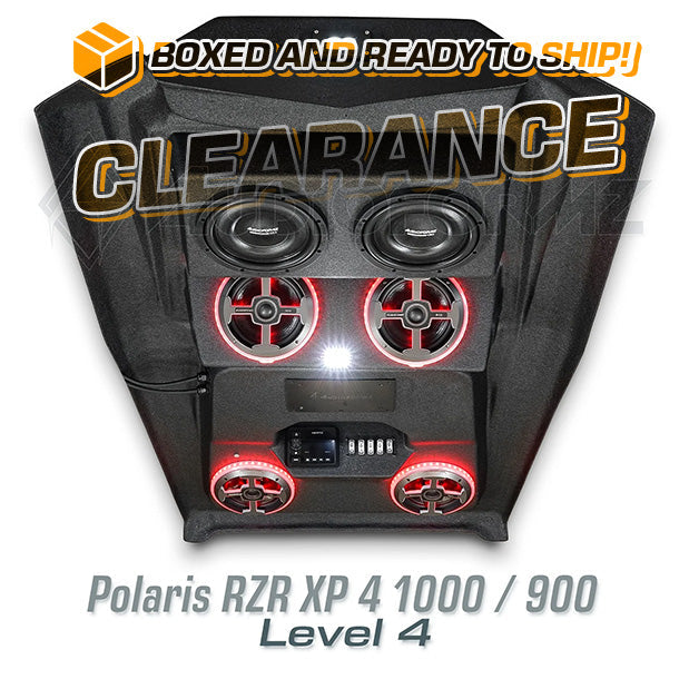 2014-23 Polaris RZR XP 4 1000 / 2015+ RZR 4 900 LEVEL 4 Stereo Top (4-Seat) Polaris