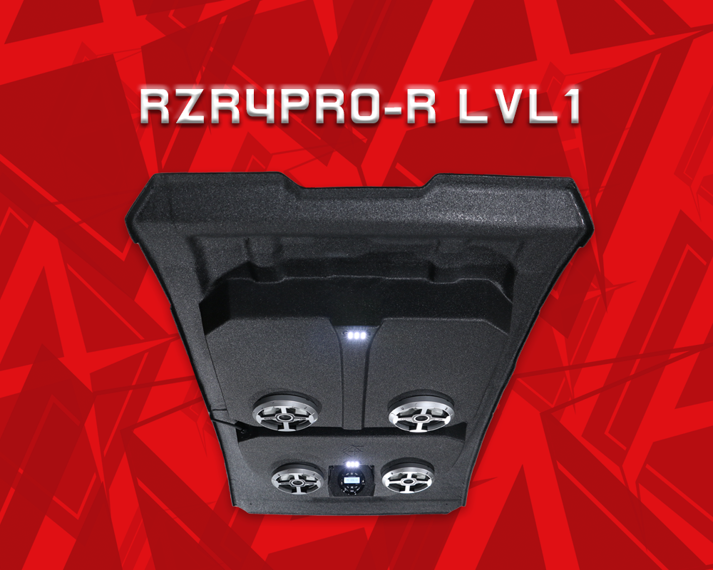 2022+ Polaris RZR Pro R 4 Stereo Tops (4-Seat)