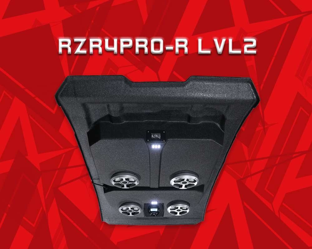 2022+ Polaris RZR Pro R 4 Stereo Tops (4-Seat)