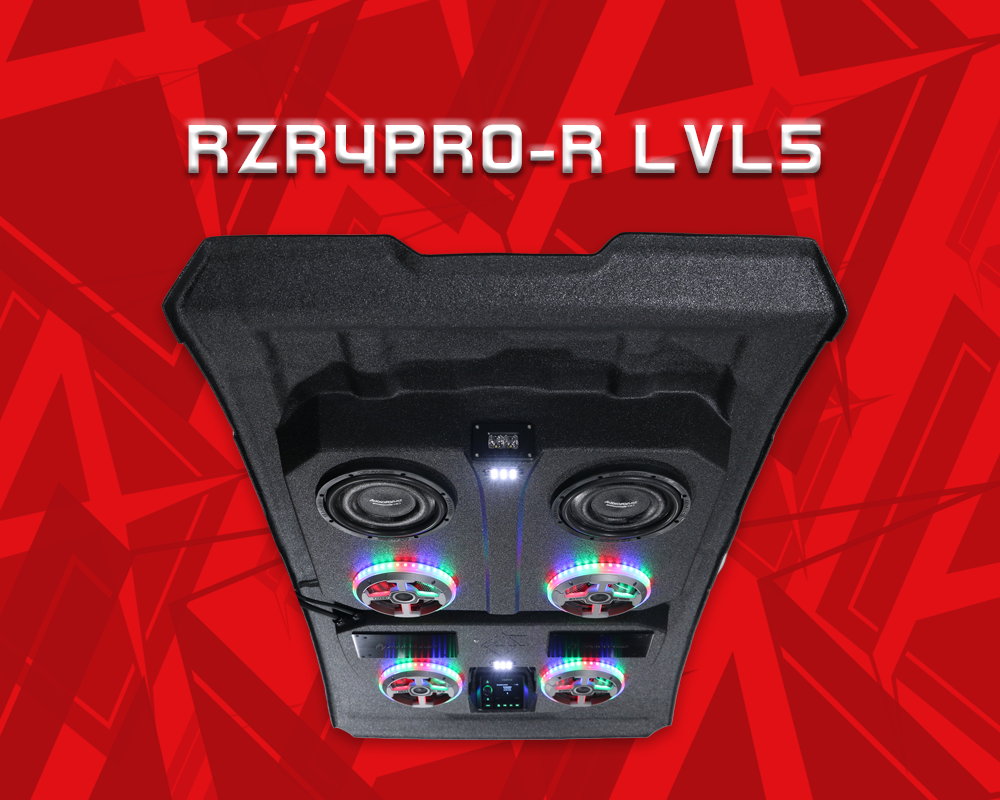 2022+ Polaris RZR Pro R 4 Stereo Tops (4-Seat) Polaris
