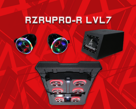 2022+ Polaris RZR Pro R 4 Stereo Tops (4-Seat)