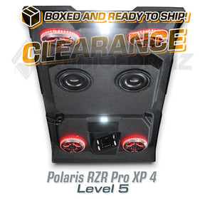 2022+ Polaris RZR Pro XP 4/ Pro S 4/ Turbo R 4 / LEVEL 5 Stereo Top (4-Seat) Polaris