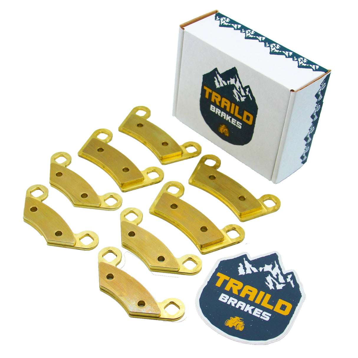 Polaris RZR 570/Trail 570/RZR 800/RZR S 800 2008-2022 Brass Brake Pad Set Traild