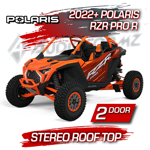2022+ Polaris RZR Pro R Stereo Tops (2-Seat)