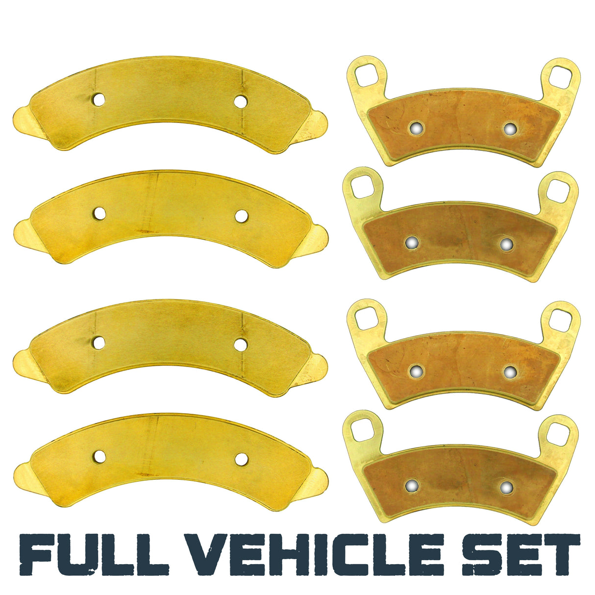 Polaris RZR PRO R/PRO R 4/Turbo R/Turbo R 4/XP 4 Turbo S 2019-2025 Brass Brake Pad Set Traild