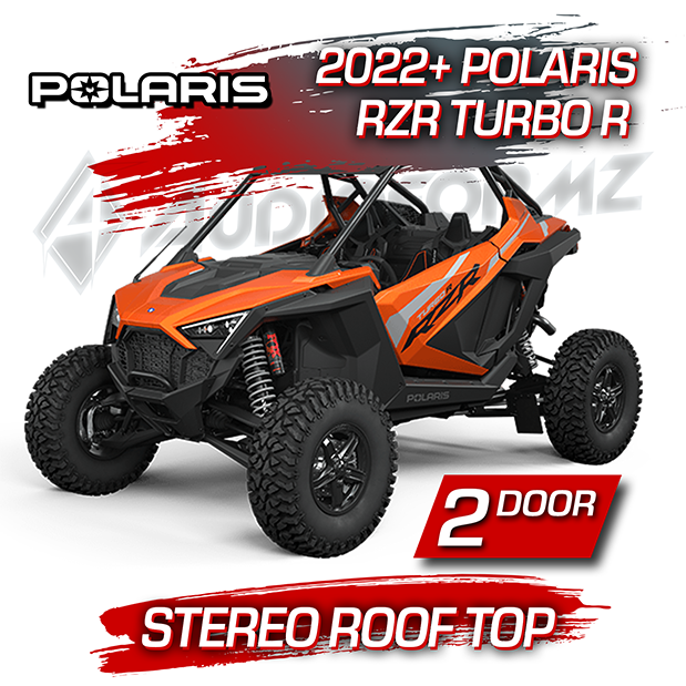 2022+ Polaris RZR Turbo R Stereo Tops (2-Seat) Polaris